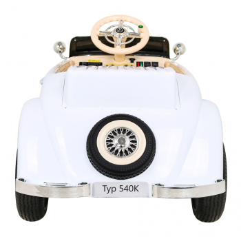 Mercedes Benz Retro 540A dla dzieci Biały + Tryb 